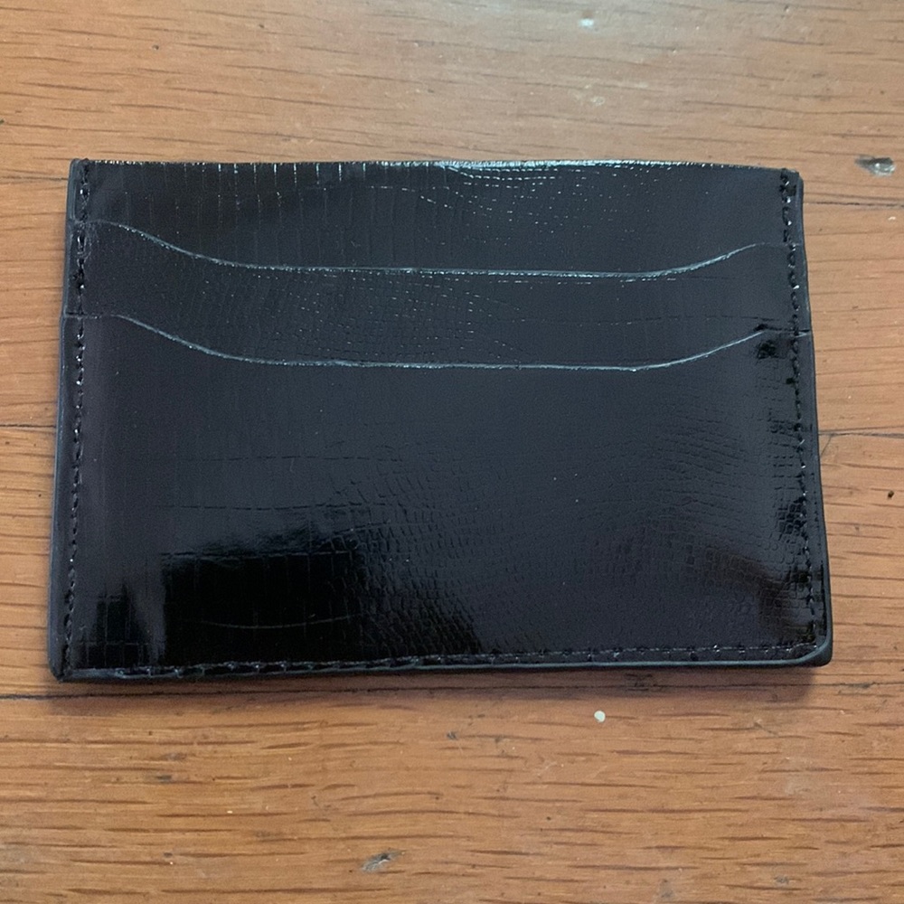 Vegan credit card holder